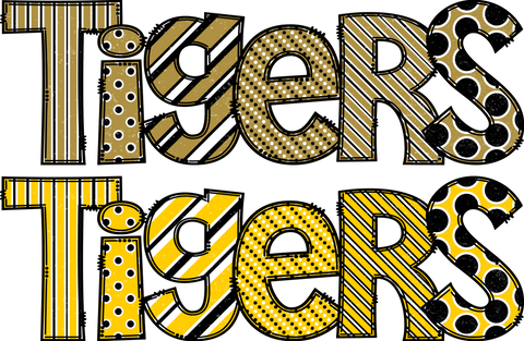 Tigers Mixed Letters