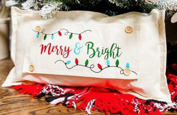 Merry & Bright Christmas Panel