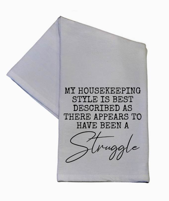 My Housekeeping Style Tea Towel