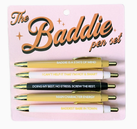 The Baddie Pen Set
