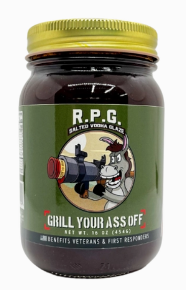 RPG Salted Vodka Rib Glaze - BBQ, Sauce, Grilling, Baking