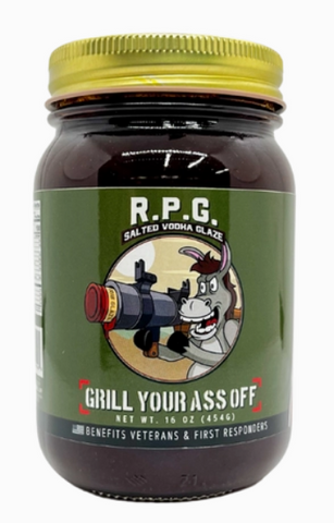 RPG Salted Vodka Rib Glaze - BBQ, Sauce, Grilling, Baking