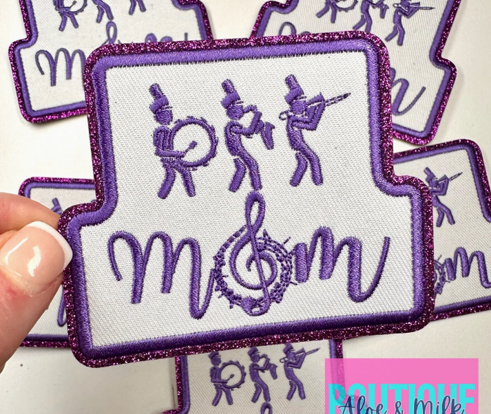 Band Mom Hat Patch