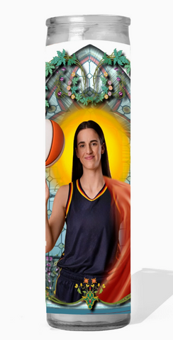 Caitlin Clark Celebrity Prayer Candle - WNBA Indiana Fever