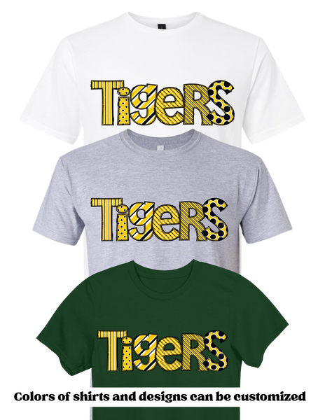 Tigers Mixed Letters