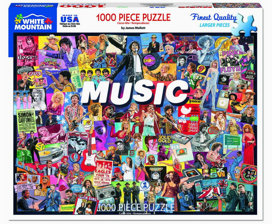 Music - 1000 Piece Jigsaw Puzzle