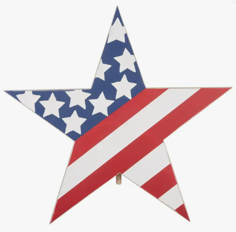 Red White Blue Topper