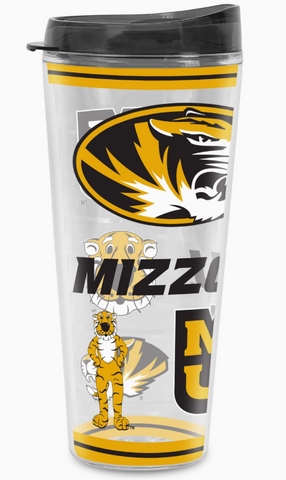 NCAA Missouri Tigers 20 oz Tritan Tumbler
