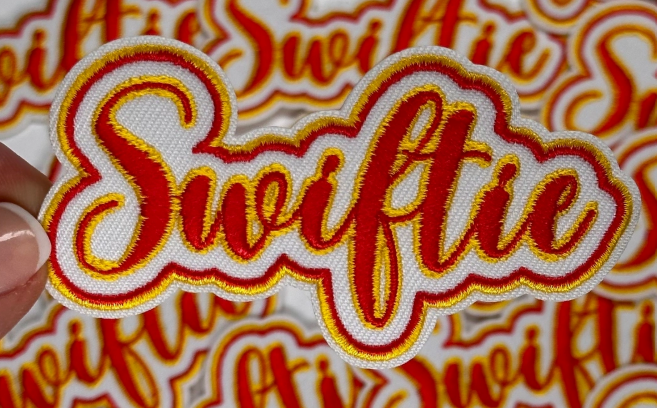 Swiftie Loves Kelce Hat Patch