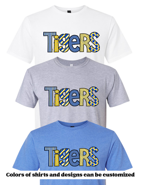 Tigers Mixed Letters