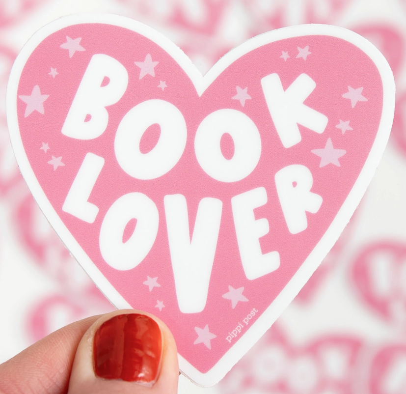 Book Lover Decal Sticker