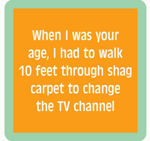 Shag Carpet Coaster