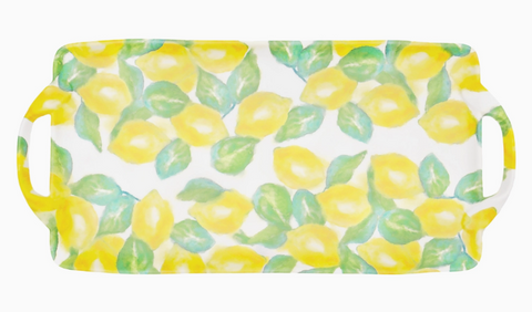 Mangiacotti Lemon Verbena 18" Long Melamine Tray