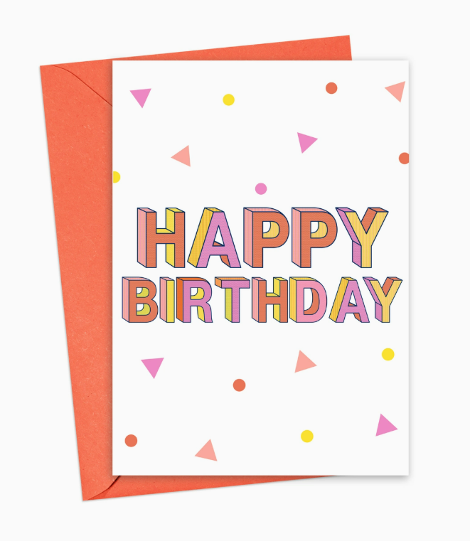 90s Retro Birthday Card