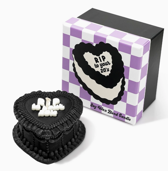 RIP YOUR 20'S Heart Candle