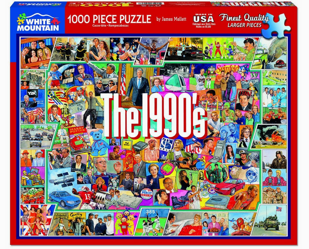The Nineties - 1000 Piece Jigsaw Puzzle
