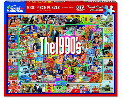 The Nineties - 1000 Piece Jigsaw Puzzle