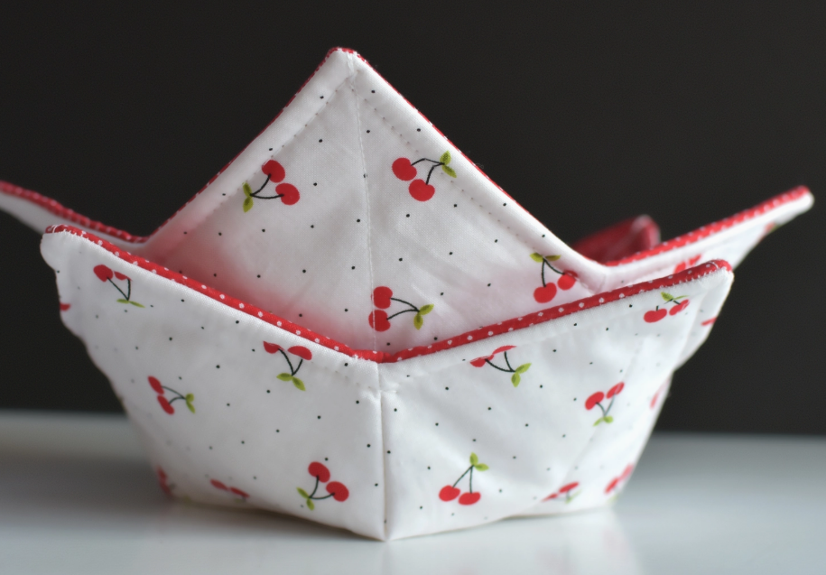 Red Cherry Bowl Cozy| Ice Cream Bowl Cozies