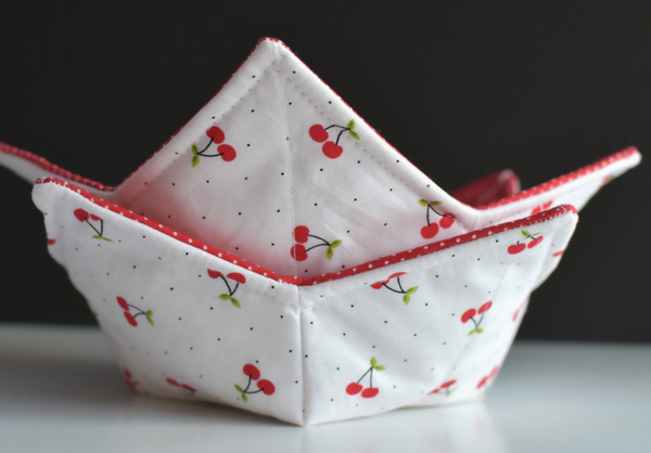 Red Cherry Bowl Cozy| Ice Cream Bowl Cozies