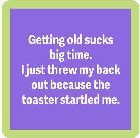 Threw Out my Back Coaster