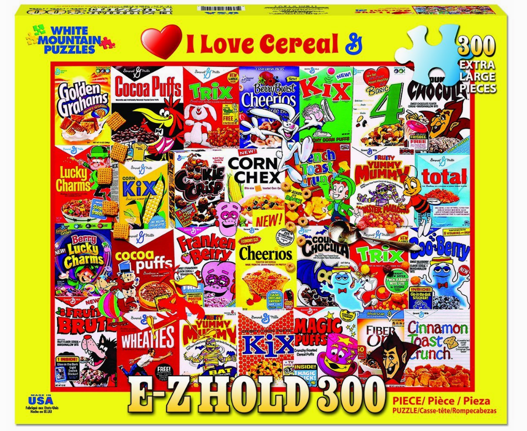 I Love Cereal - 300 Piece Jigsaw Puzzle