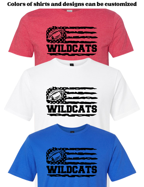 Red, White, or Blue Wildcat