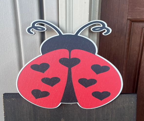 Lady Bug Topper