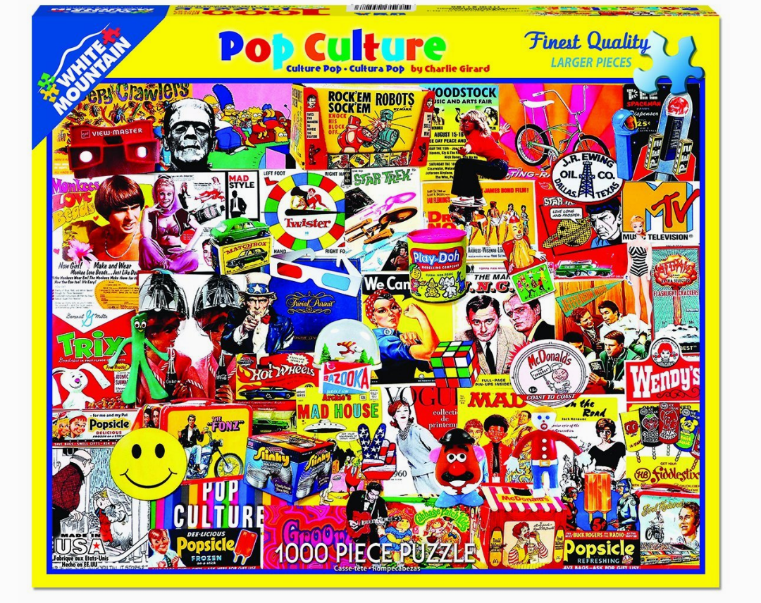 Pop Culture - 1000 Piece Jigsaw Puzzle