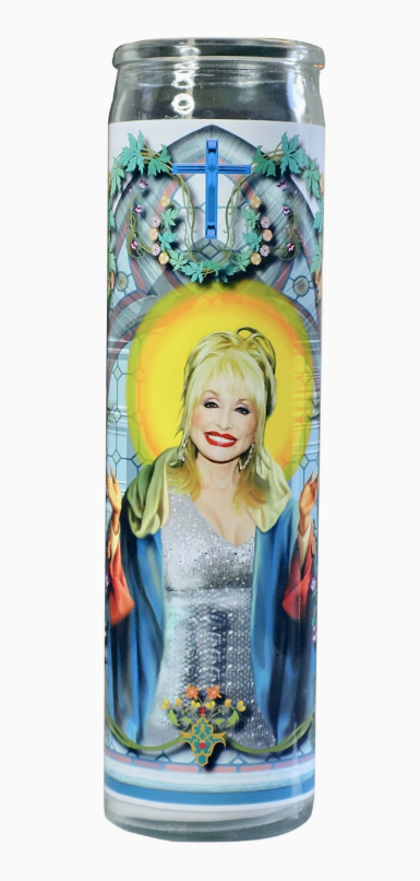 Dolly Parton Celebrity Prayer Candle