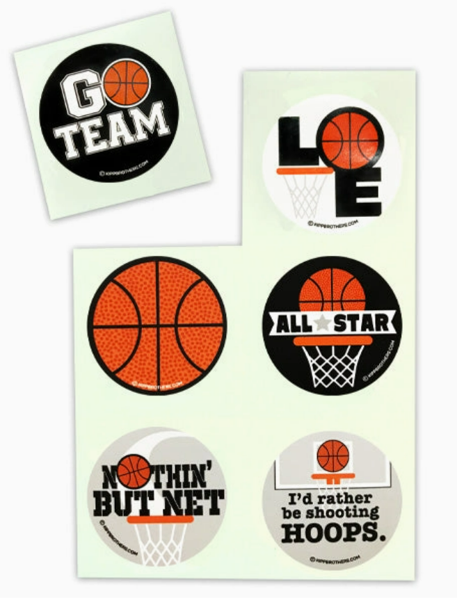 Basketball Stickers