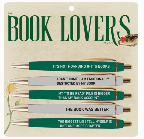 Book Lovers Pen Set