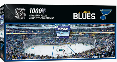 St. Louis Blues - 1000 Piece Panoramic Puzzle