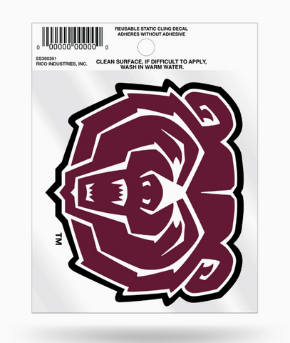 NCAA Missouri State Small Static Cling