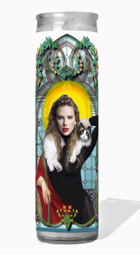 Childless Cat Lady Prayer Candle - Taylor Swift