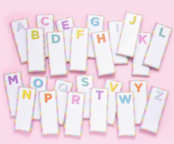 Initial List Pad w/ Magnet