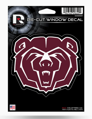 NCAA Missouri State Die Cut Vinyl Decal