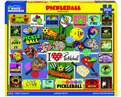 Pickleball - 1000 Piece Jigsaw Puzzle