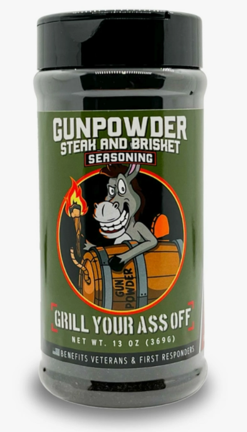 Gunpowder Steak & Brisket Seasoning - Beef, Grilling, Spice