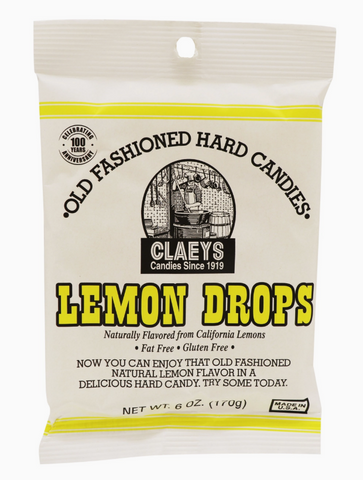Claeys Old Fashioned Hard Candies Lemon Drops