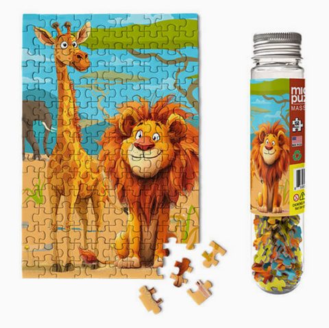 Tall And Proud - Lion Giraffe Elephant Zoo Safari Africa