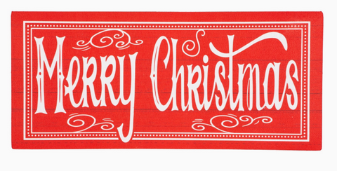 Quaint Merry Christmas Sassafras Switch Mat