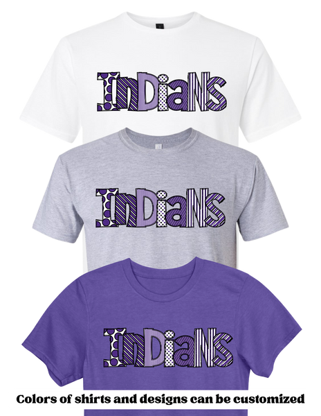 Indians Mixed Letters