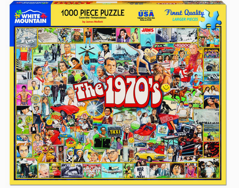 The 1970'S - 1000 Piece Jigsaw Puzzle