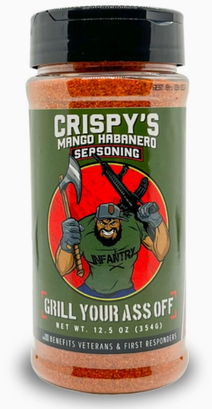 Crispy's Mango Habanero Seasoning - Spice Blend, Chicken
