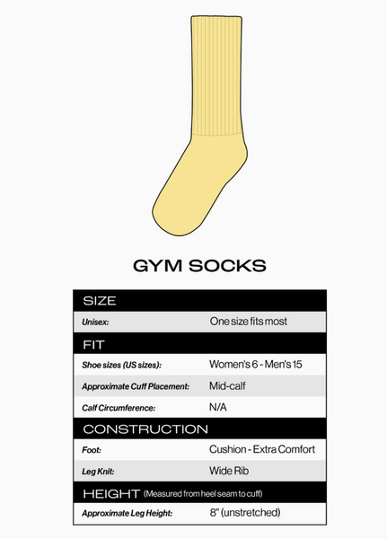 Don't Let The Bullshit Get You Down Gym Crew Socks
