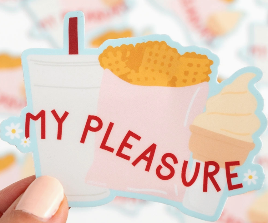 My Pleasure Sticker