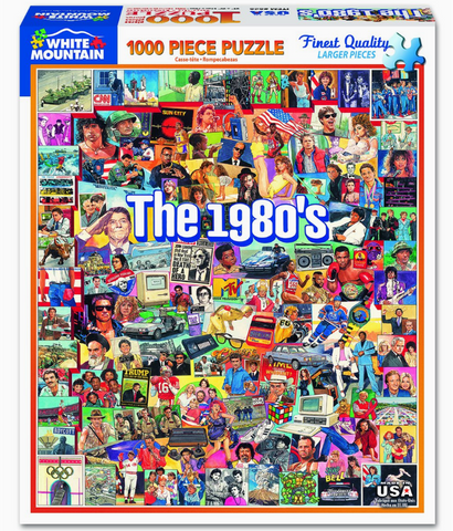The Eighties - 1000 Piece Jigsaw Puzzle