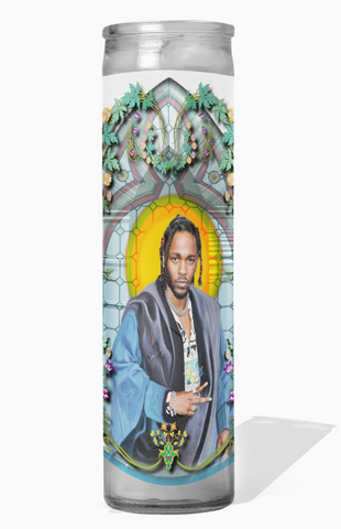 Kendrick Lamar Celebrity Prayer Candle