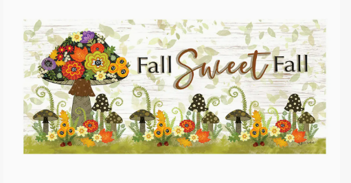 Fall Sweet Fall Mushroom Sassafras Switch Mat