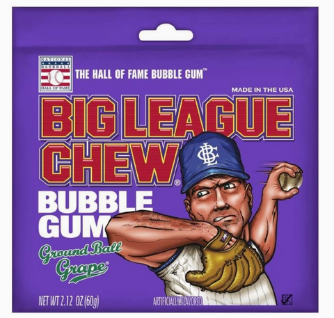 Big League Chew Grape Bubble Gum